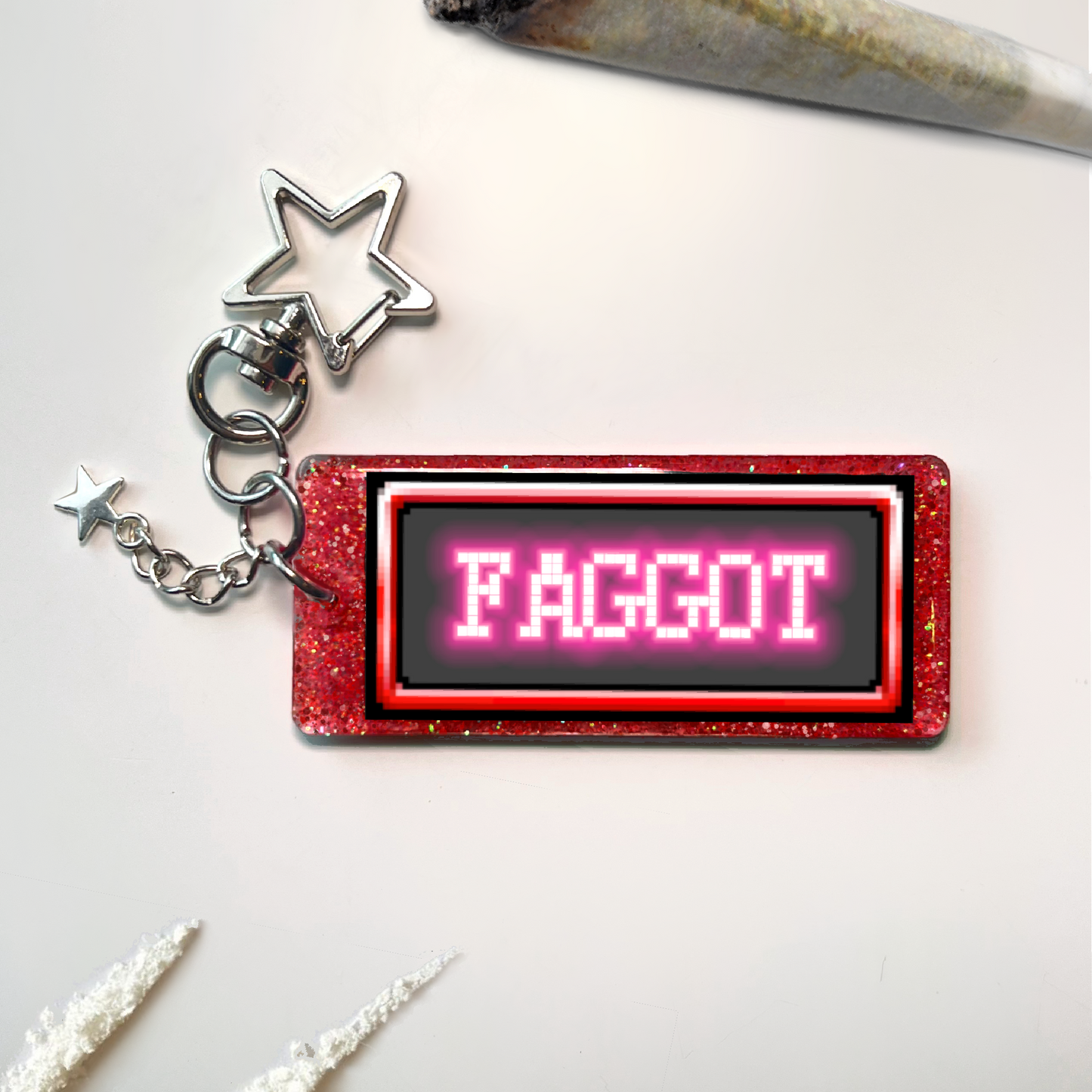 TEXT KEYCHAINS