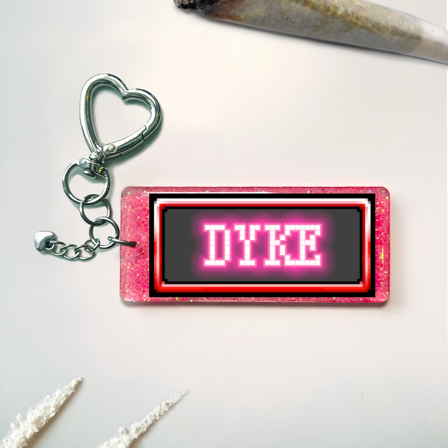 TEXT KEYCHAINS