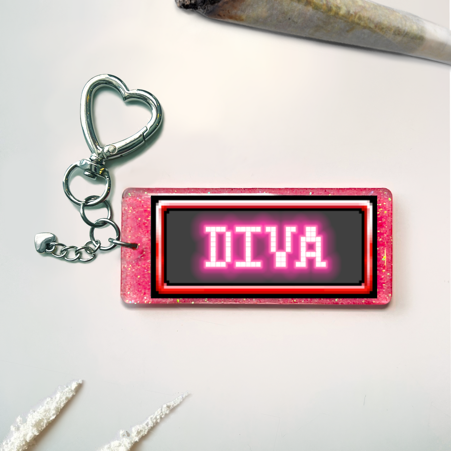 TEXT KEYCHAINS