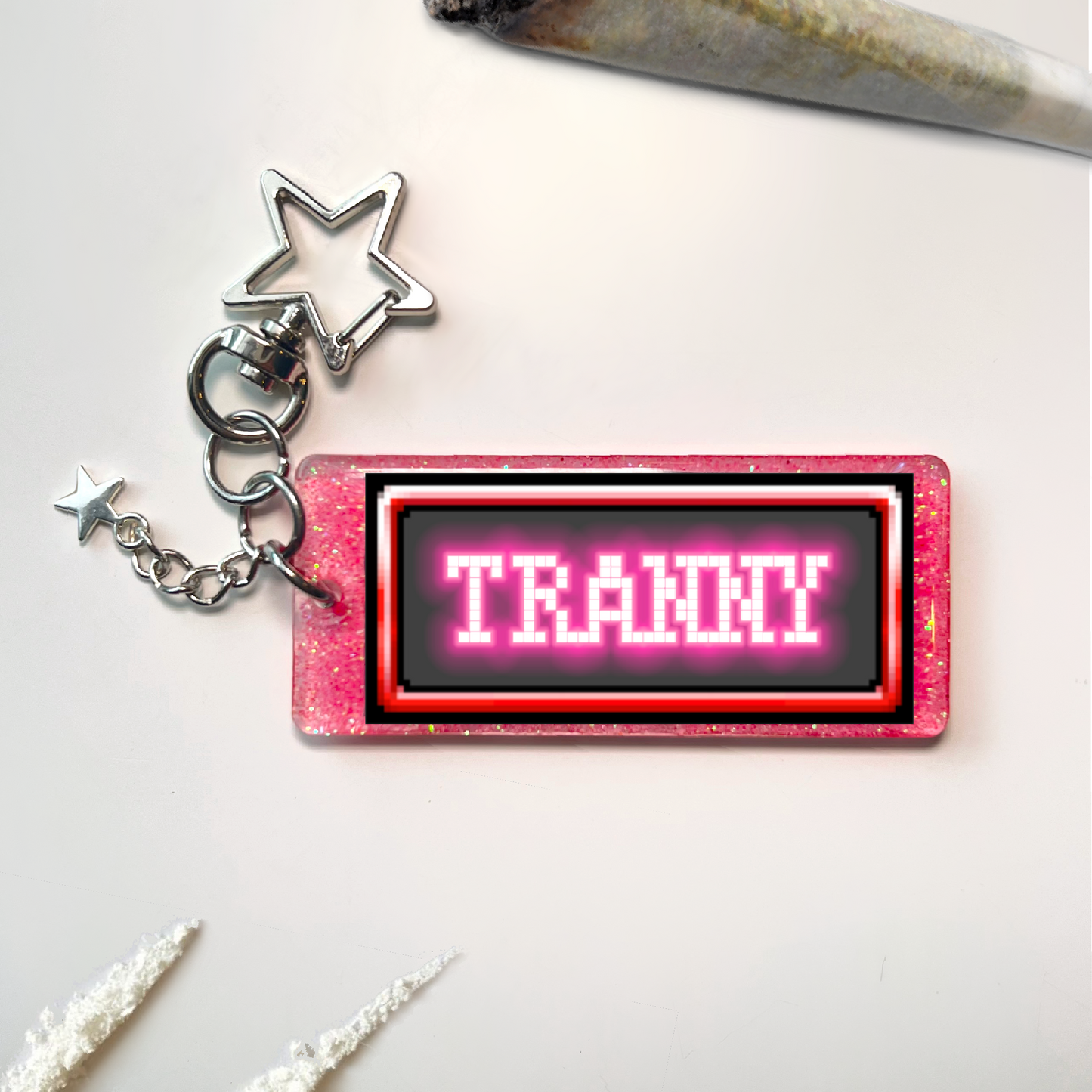 TEXT KEYCHAINS