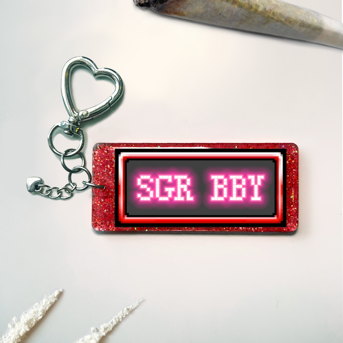 TEXT KEYCHAINS