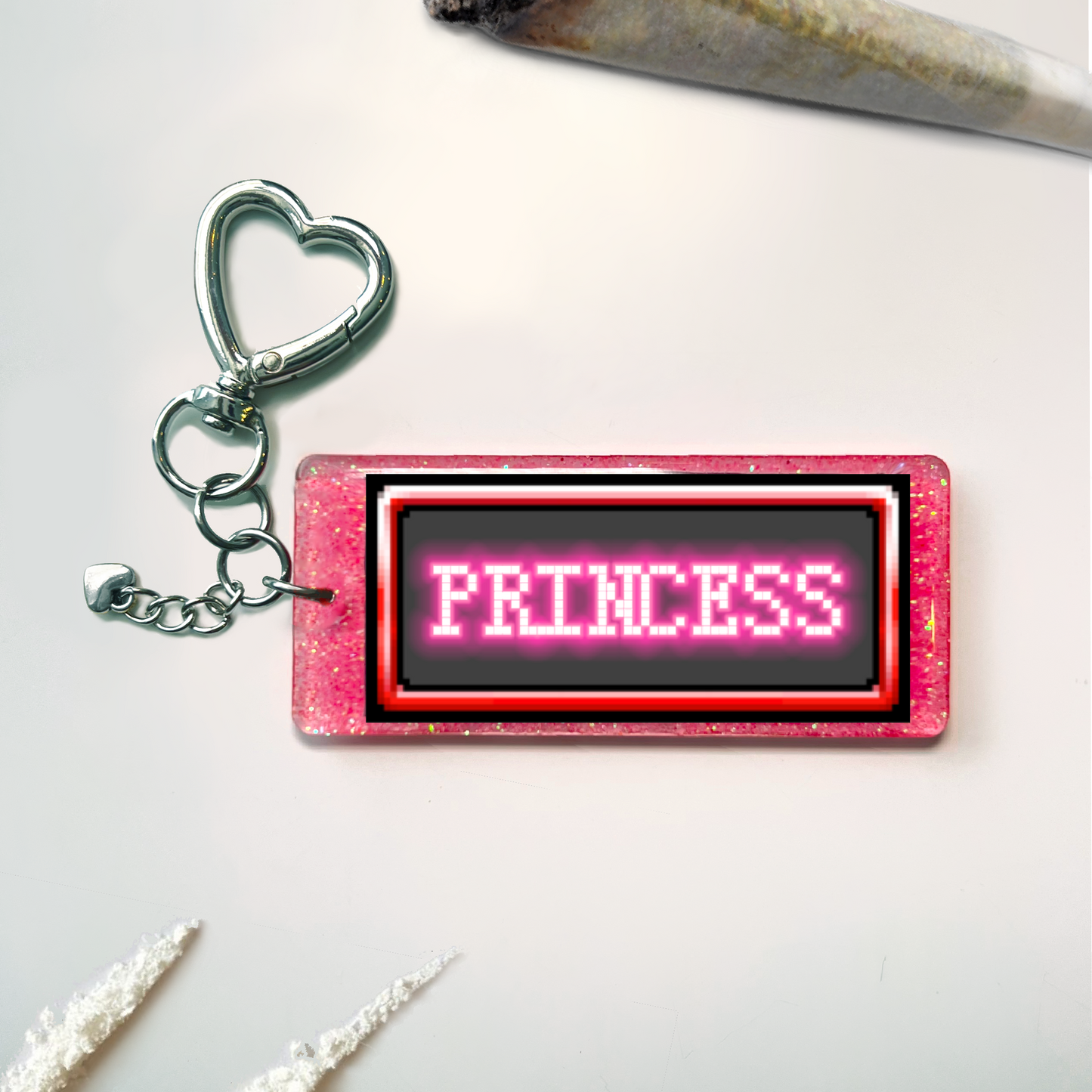 TEXT KEYCHAINS