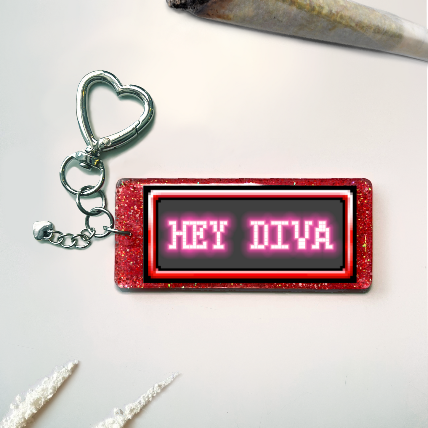 TEXT KEYCHAINS