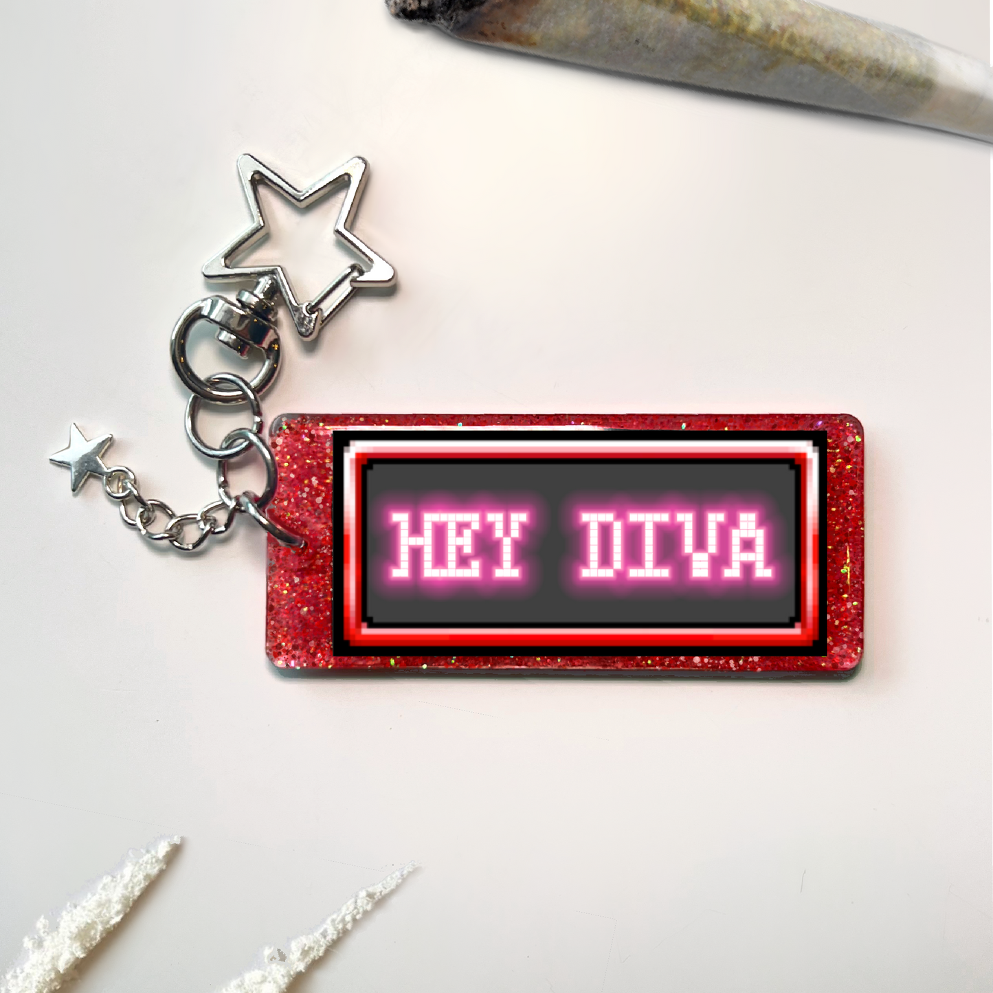 TEXT KEYCHAINS