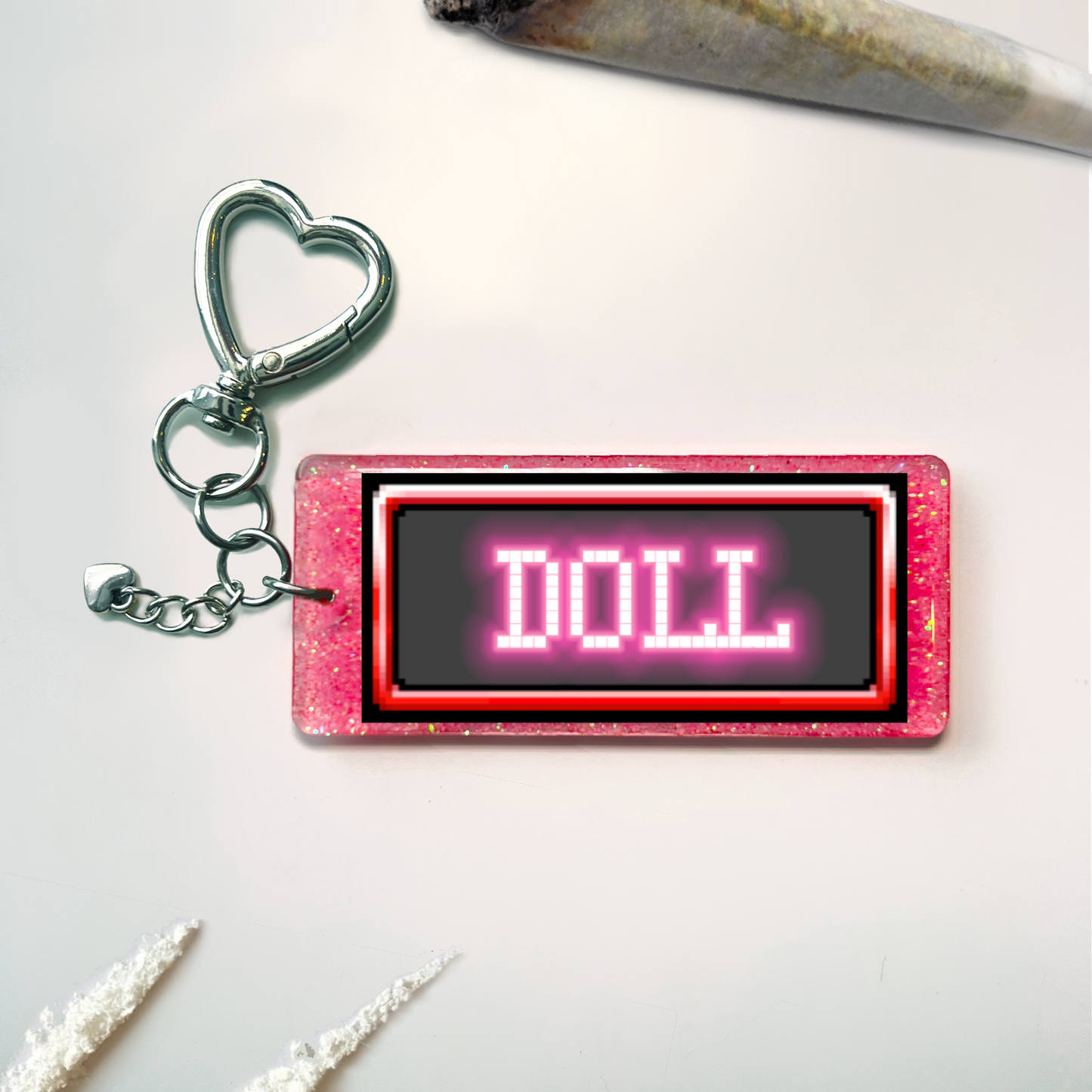 TEXT KEYCHAINS