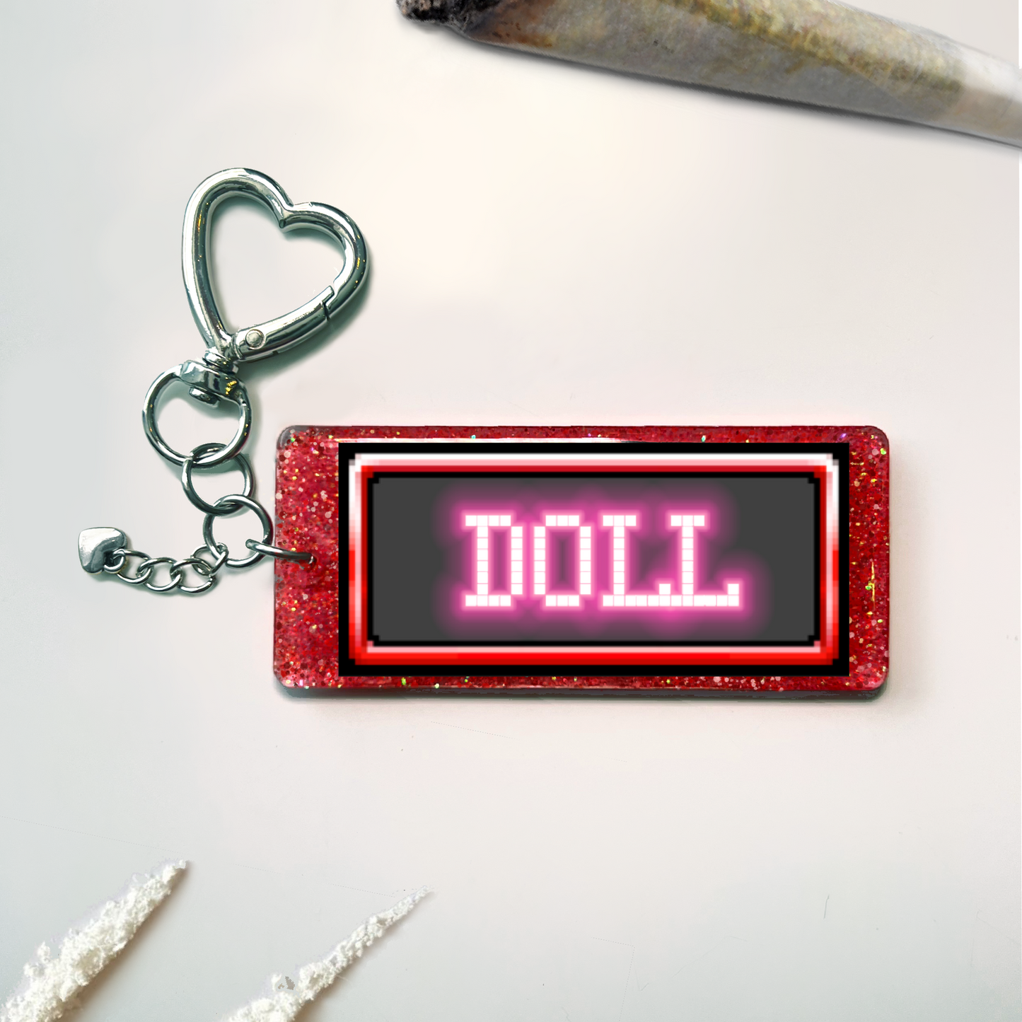 TEXT KEYCHAINS