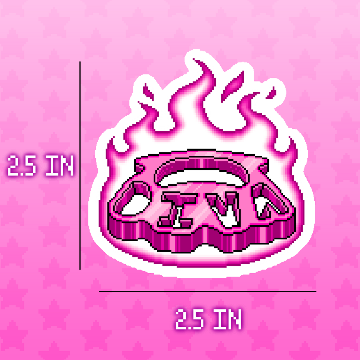BADASS DIVA STICKERS (4 PACK)