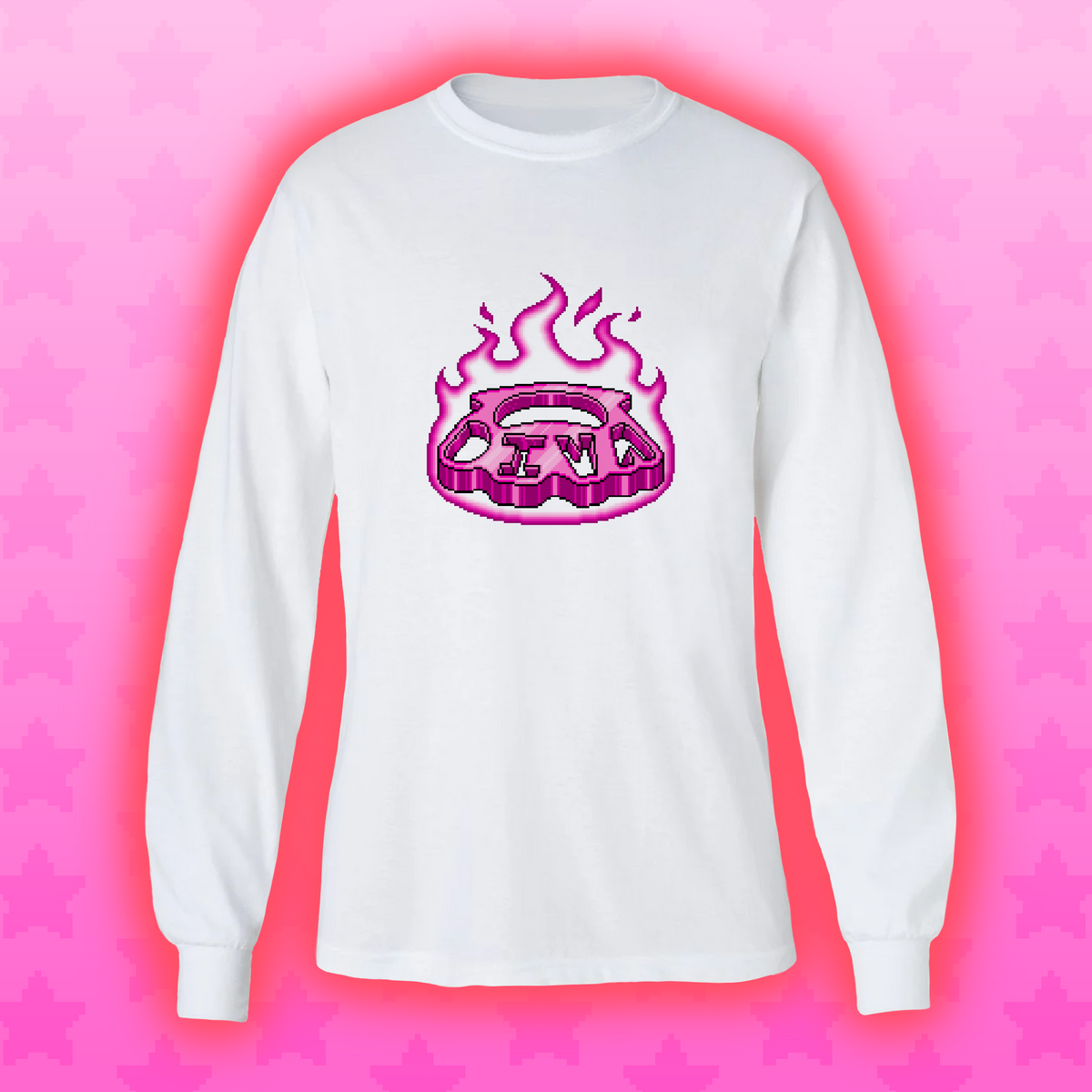 DIVA KNUCKLES LONG SLEEVE T-SHIRT