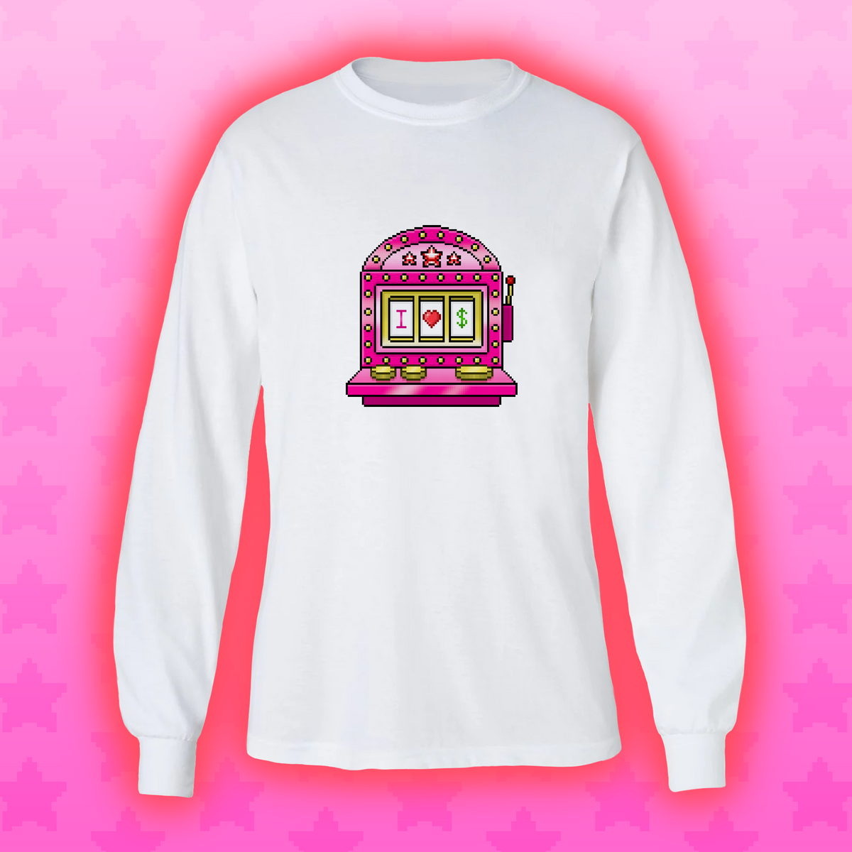 I <3 $ LONG SLEEVE T-SHIRT